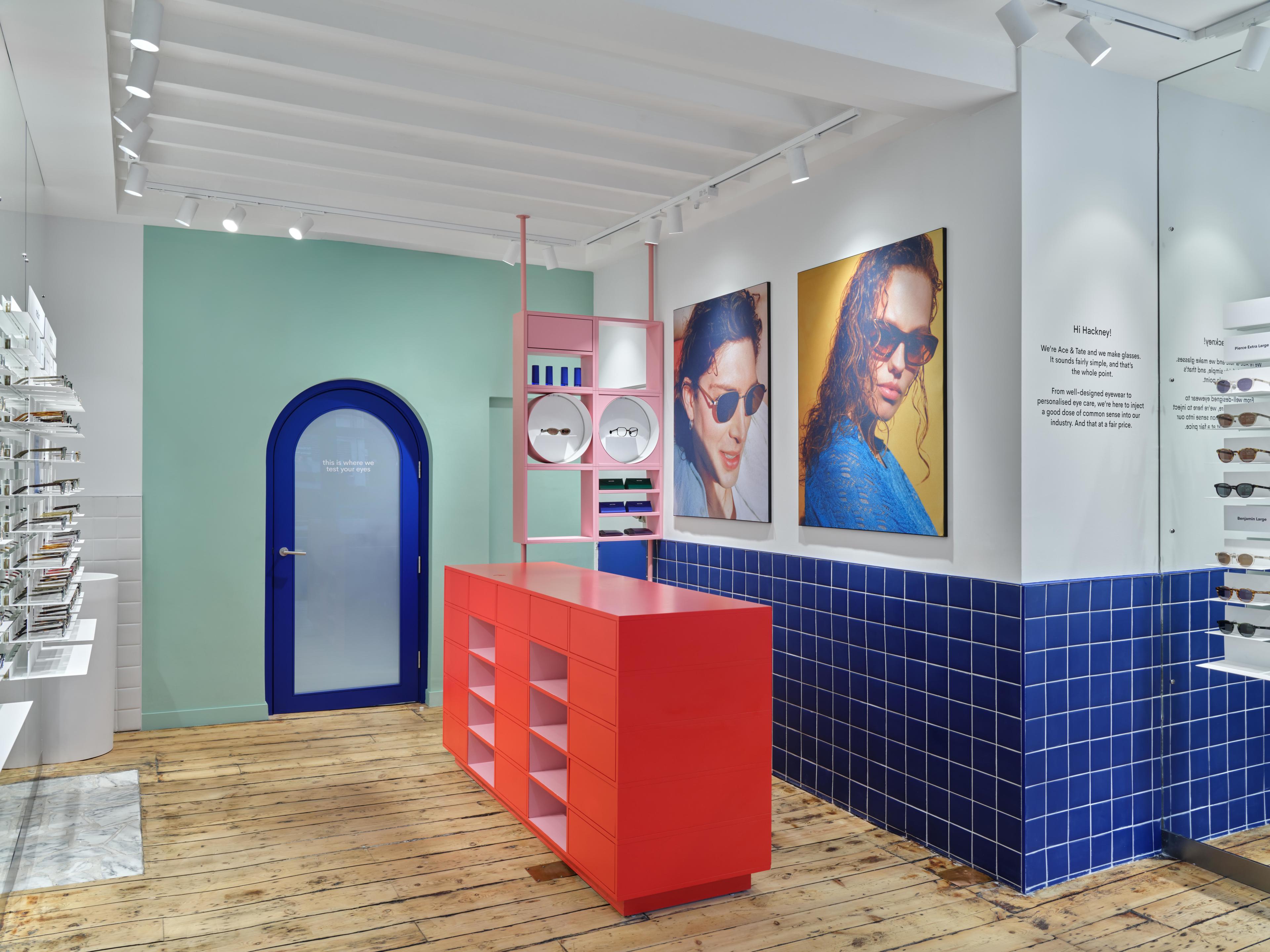 Ace and Tate Broadway Market Optician - Interior