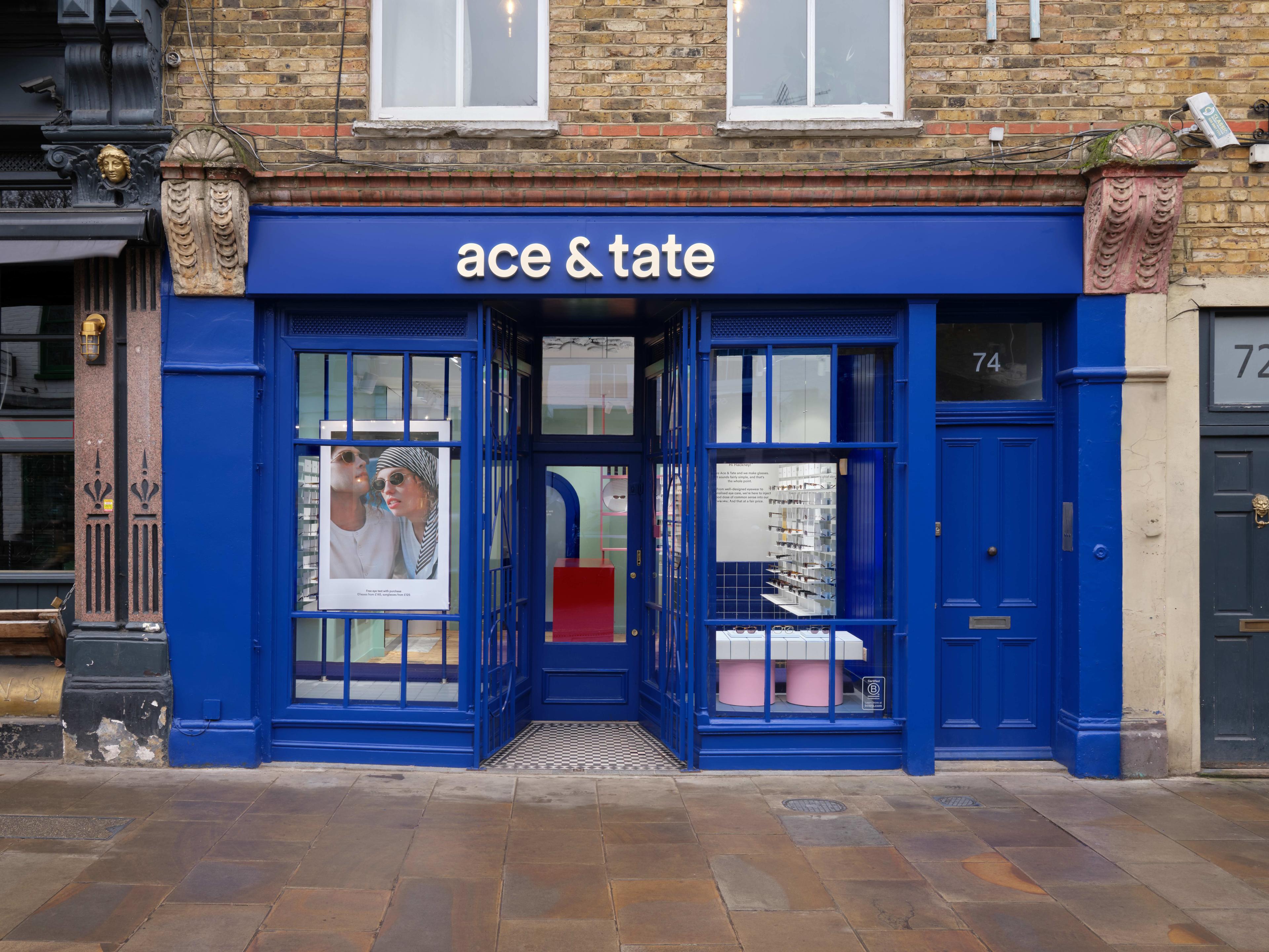 Ace and Tate Broadway Market Optician - Exterior